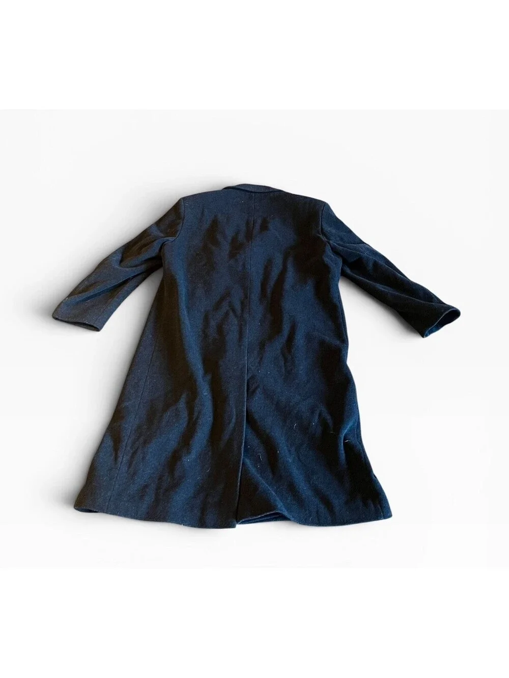 Vintage Hugo Boss De Tomaso Wool Overcoat Black Made in Germany Men’s XL